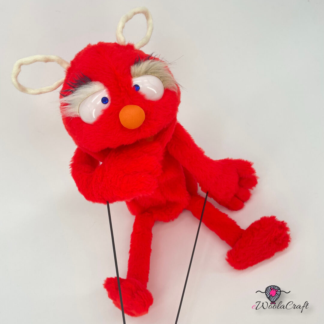 Sweet Pepper – hand puppet – ewoolacraft.com